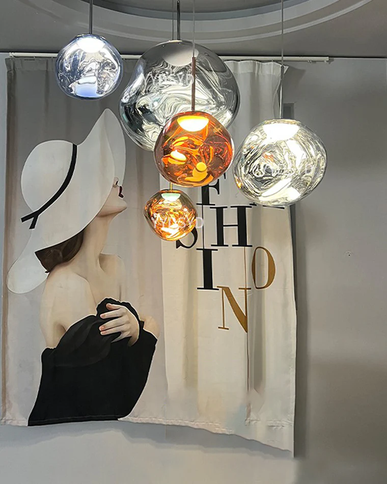 WOMO Melt Hanging Lava Large Pendant Light-WM2690 - Image 17