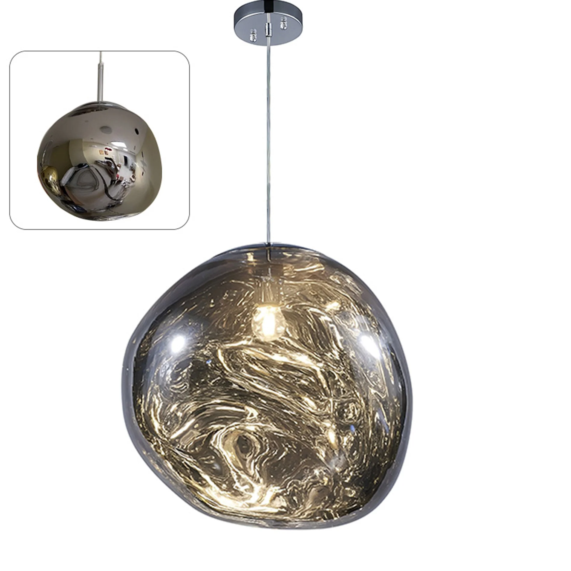 WOMO Melt Hanging Lava Large Pendant Light-WM2690 - Image 34
