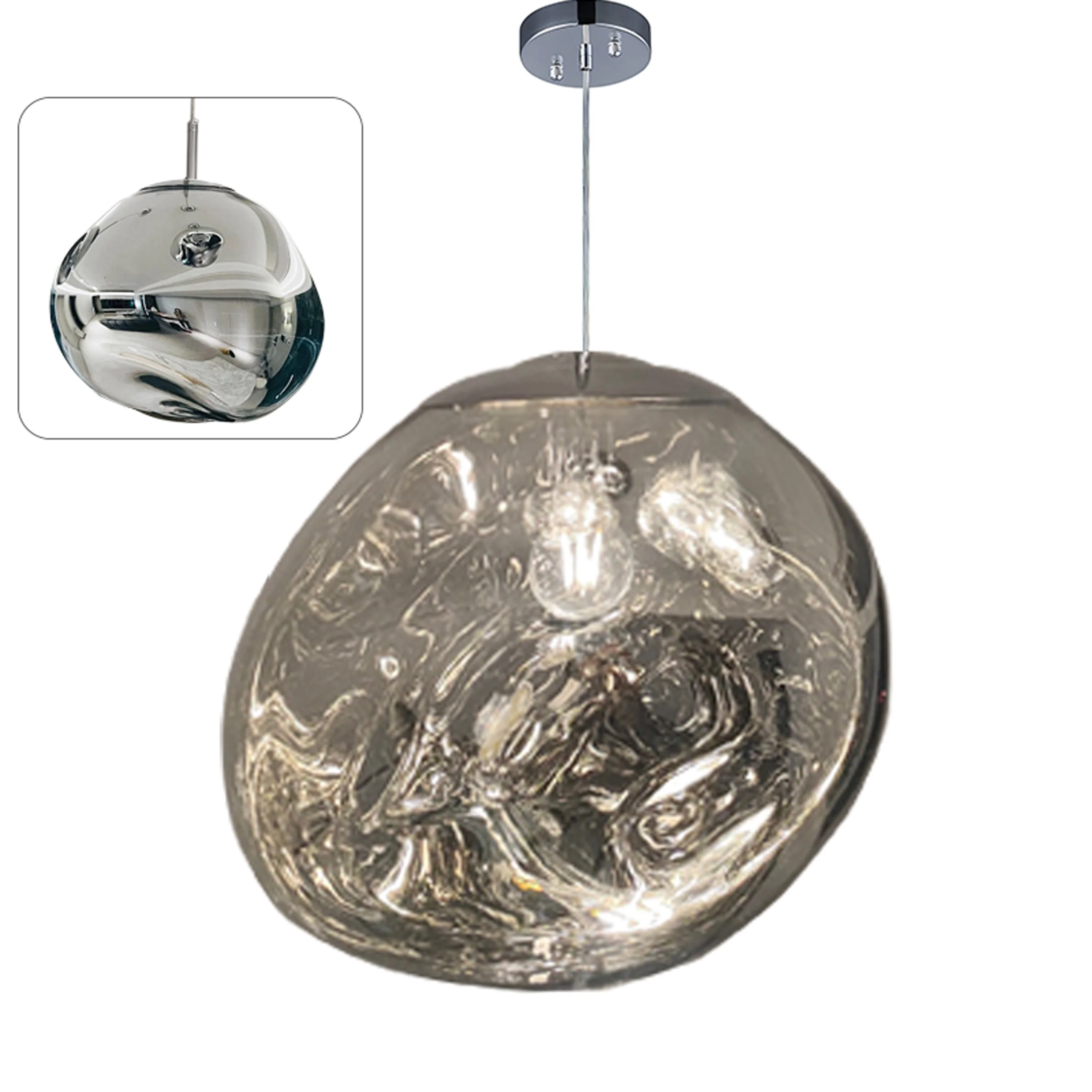 WOMO Melt Hanging Lava Large Pendant Light-WM2690 - Image 40