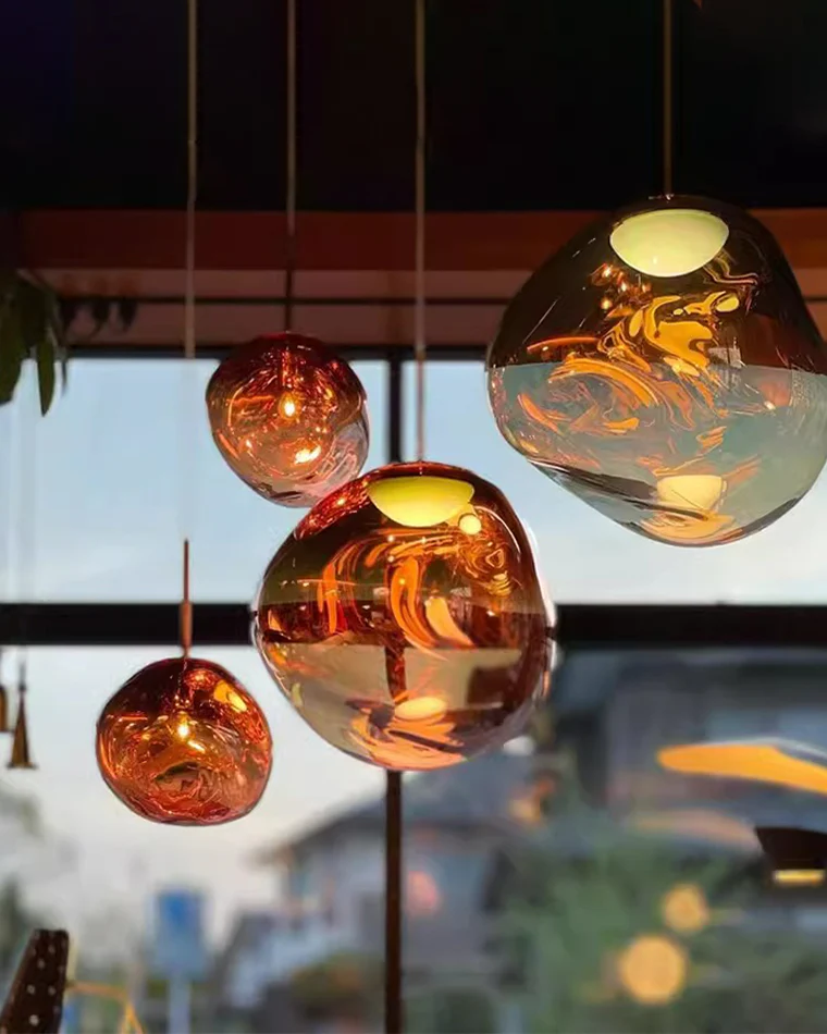 WOMO Melt Hanging Lava Large Pendant Light-WM2690 - Image 7
