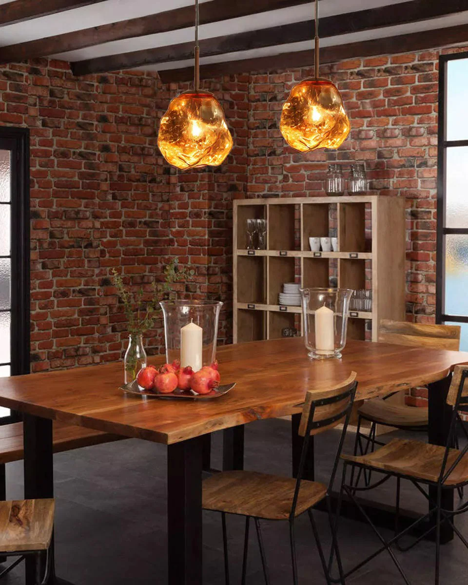 WOMO Melt Hanging Lava Pendant Light-WM2693 - Image 4