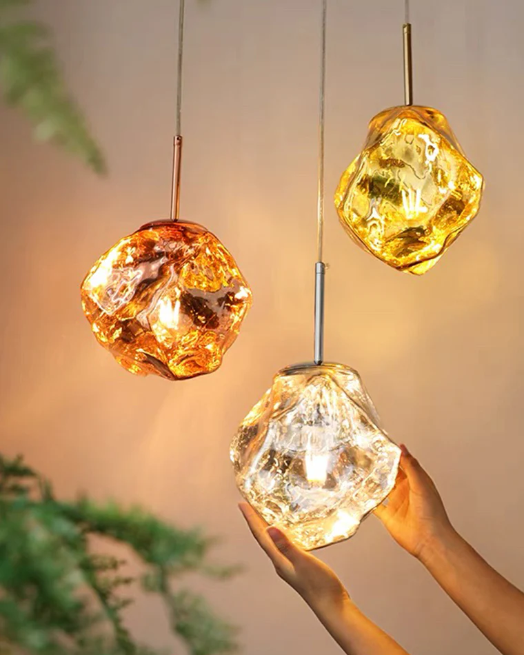 WOMO Melt Hanging Lava Pendant Light-WM2693 - Image 8