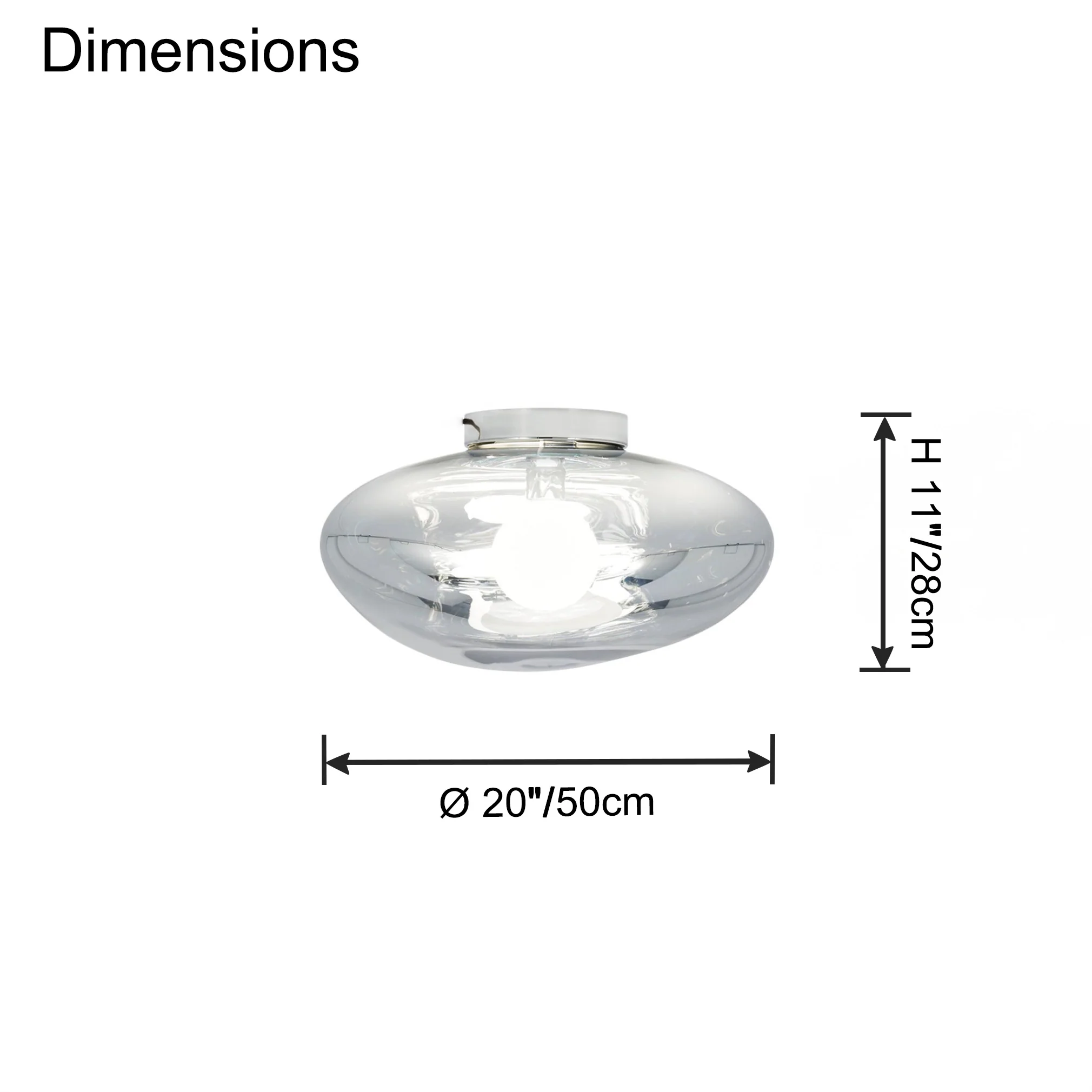 WOMO Melt Lava Ceiling Light-WM1135 - Image 16