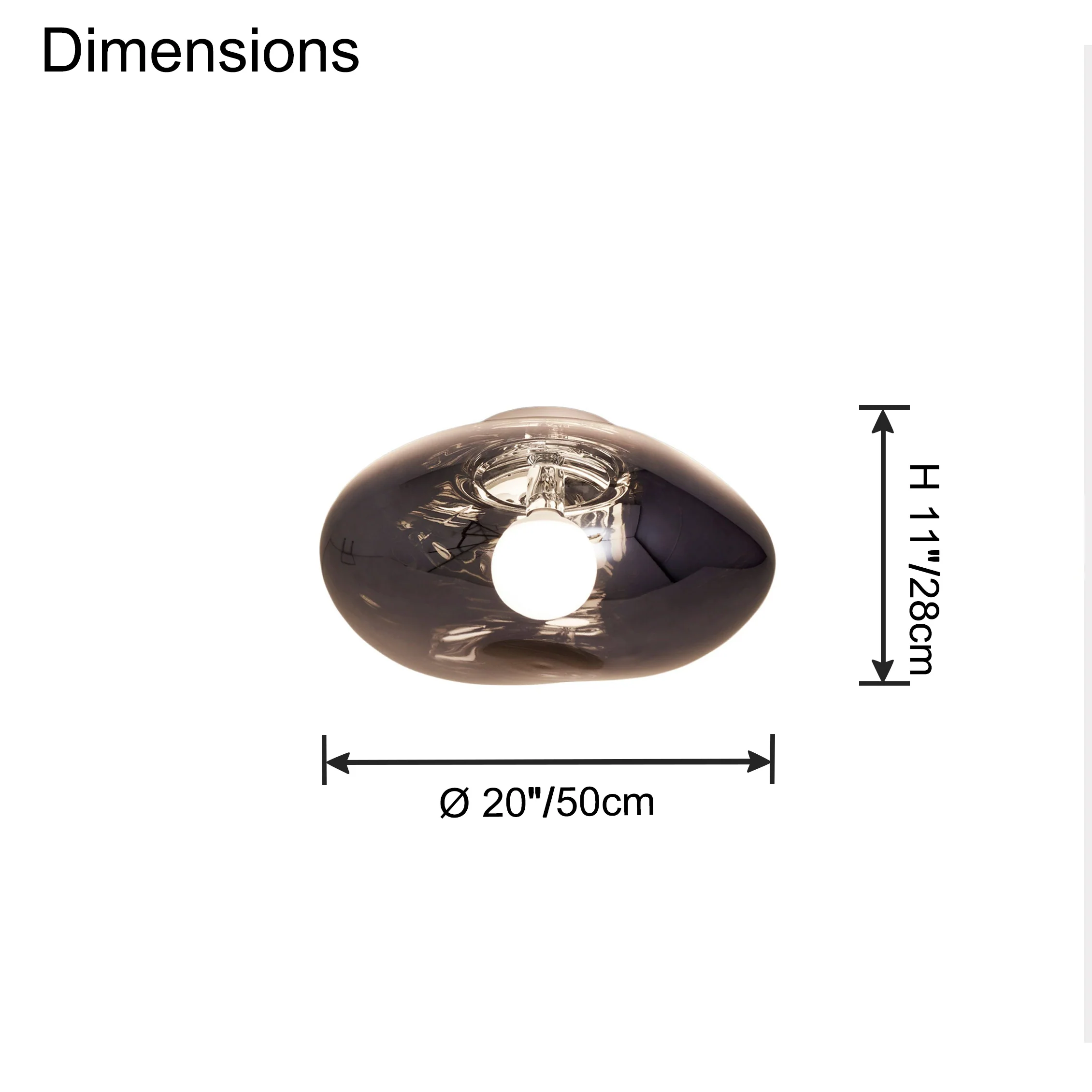 WOMO Melt Lava Ceiling Light-WM1135 - Image 20