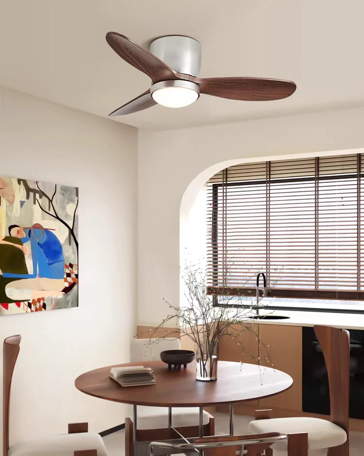 WOMO Low Profile Ceiling Fan Lamp-WM5146 - Image 10