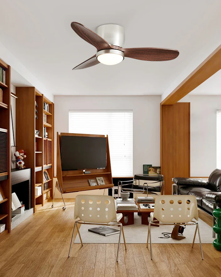 WOMO Low Profile Ceiling Fan Lamp-WM5146 - Image 4