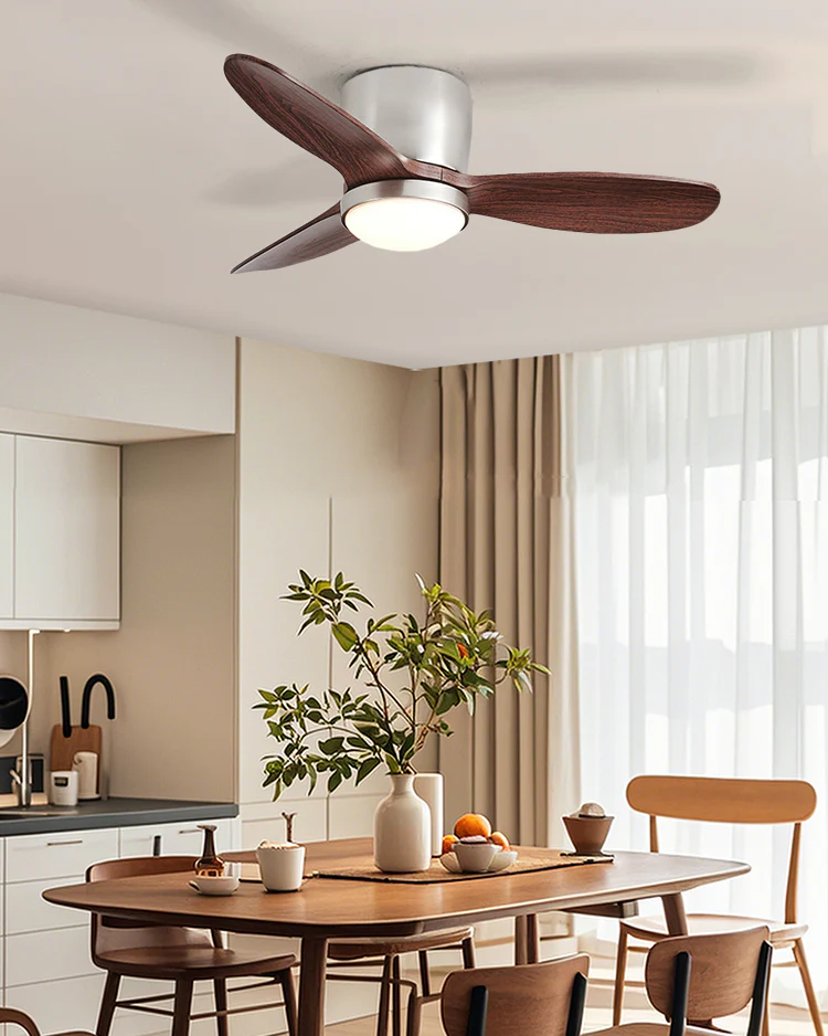 WOMO Low Profile Ceiling Fan Lamp-WM5146 - Image 6