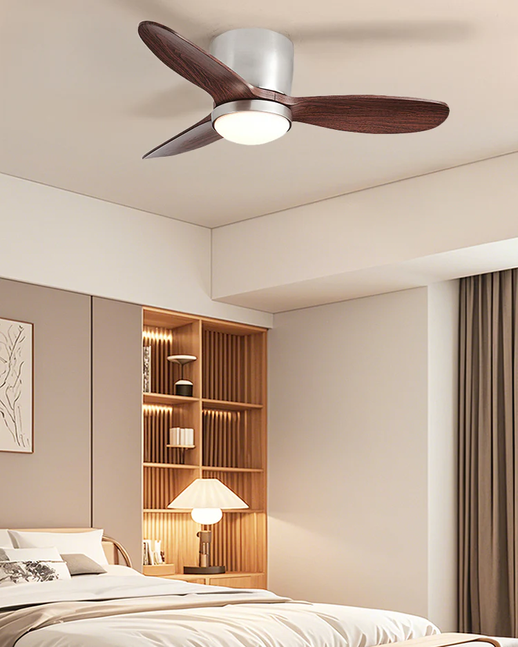 WOMO Low Profile Ceiling Fan Lamp-WM5146 - Image 8