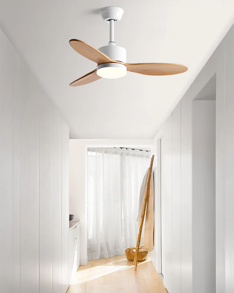 WOMO Mid Century Modern Ceiling Fan Lamp-WM5204 - Image 18
