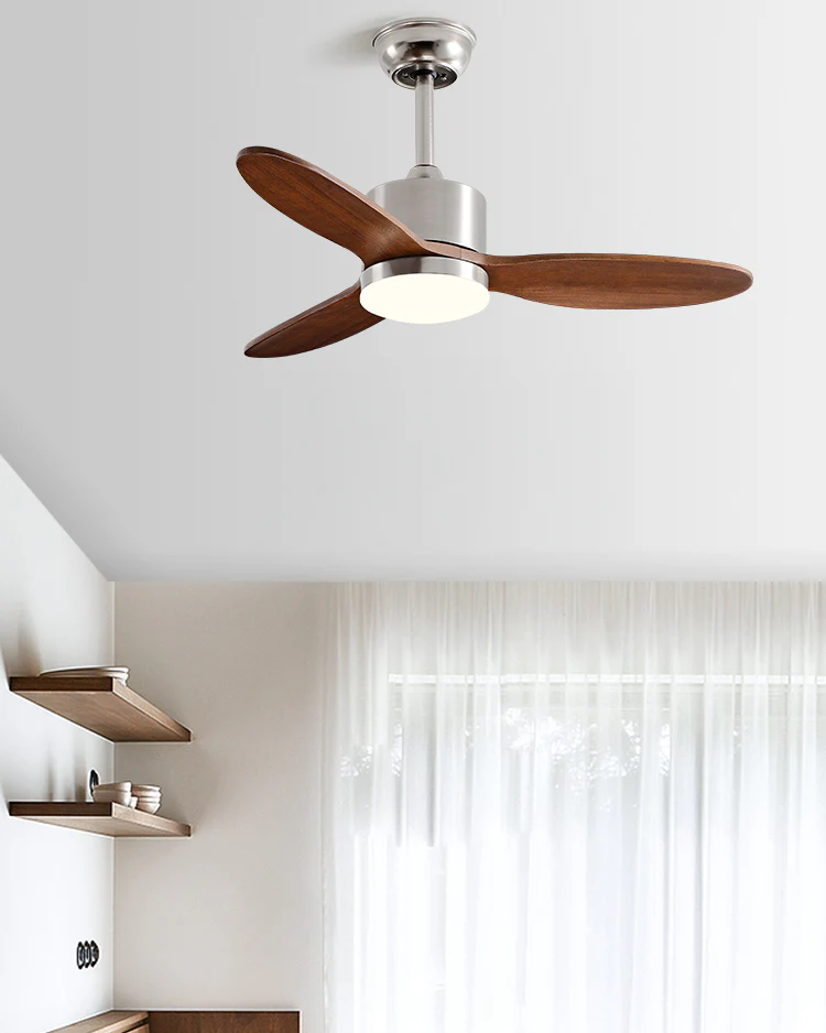 WOMO Mid Century Modern Ceiling Fan Lamp-WM5204 - Image 6
