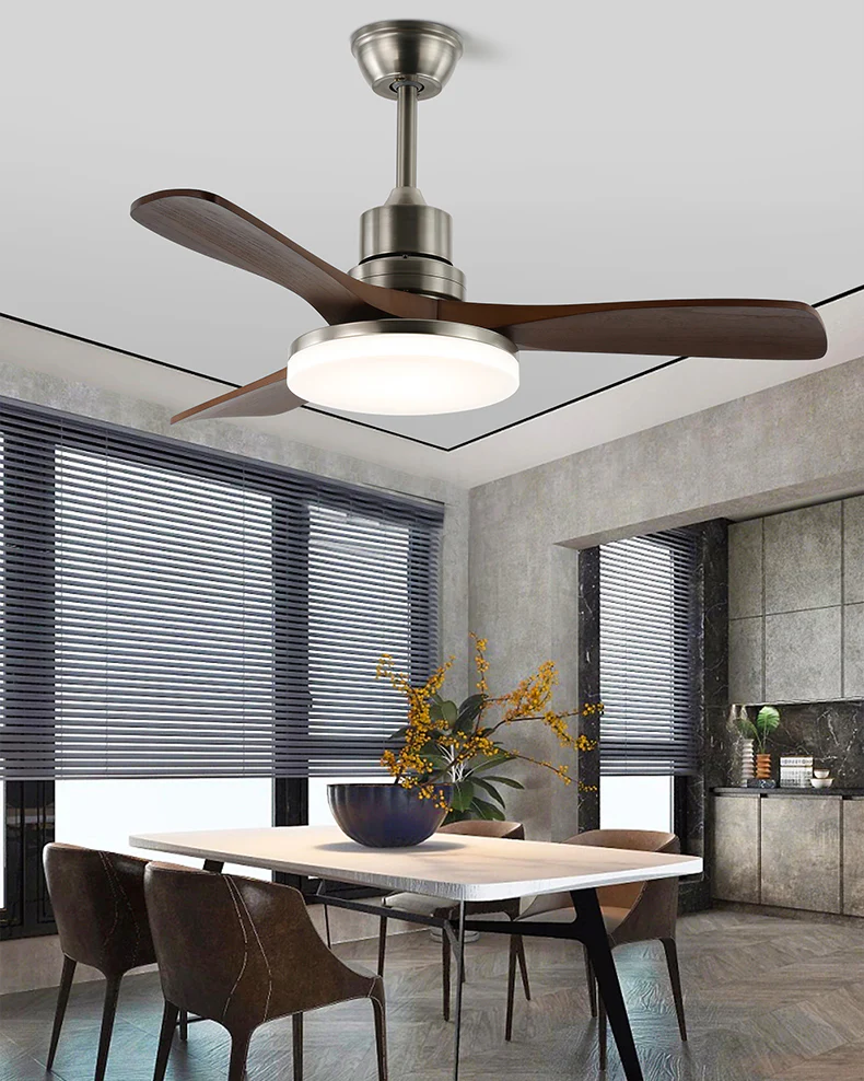 WOMO Mid Century Modern Ceiling Fan Lamp - WM5276 - Image 14