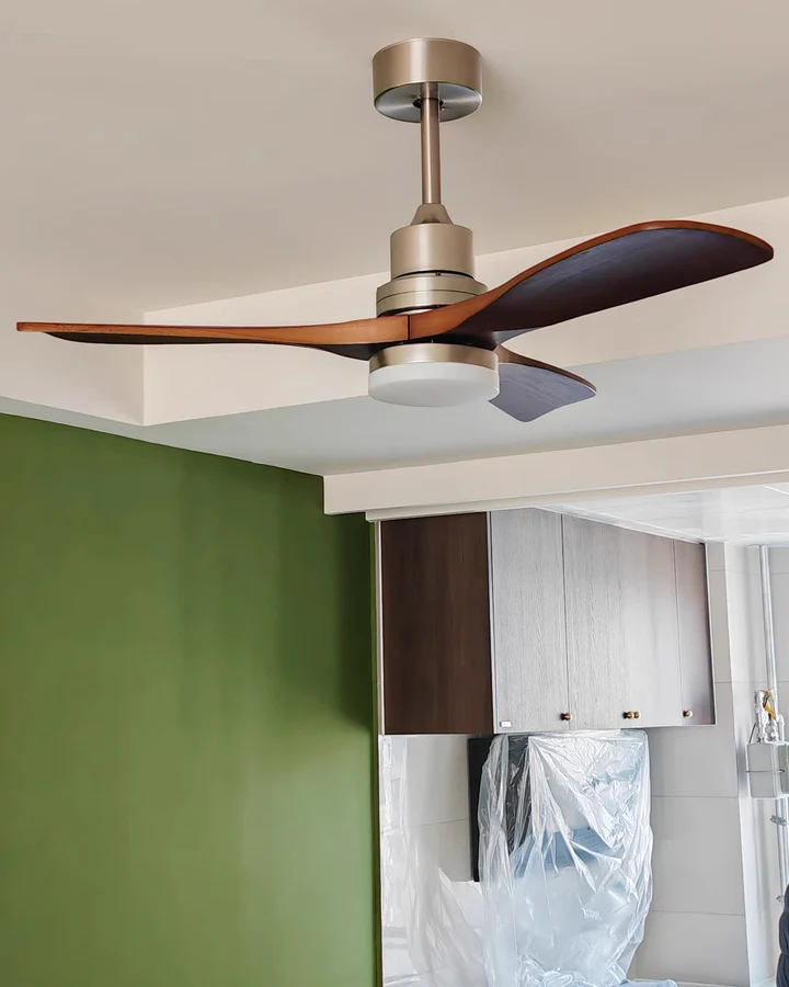 WOMO Mid Century Modern Ceiling Fan Lamp - WM5276 - Image 15