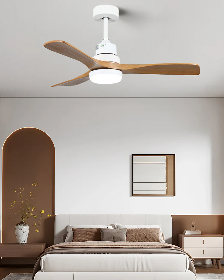 WOMO Mid Century Modern Ceiling Fan Lamp - WM5277 - Image 17