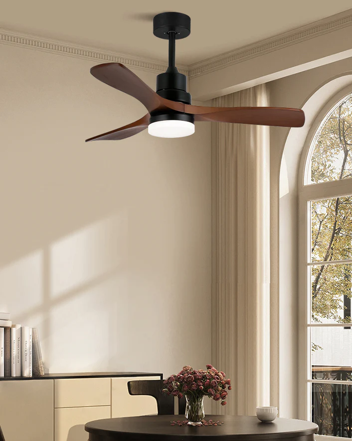 WOMO Mid Century Modern Ceiling Fan Lamp - WM5277 - Image 18