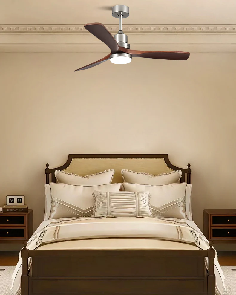 WOMO Mid Century Modern Ceiling Fan Lamp - WM5277 - Image 7