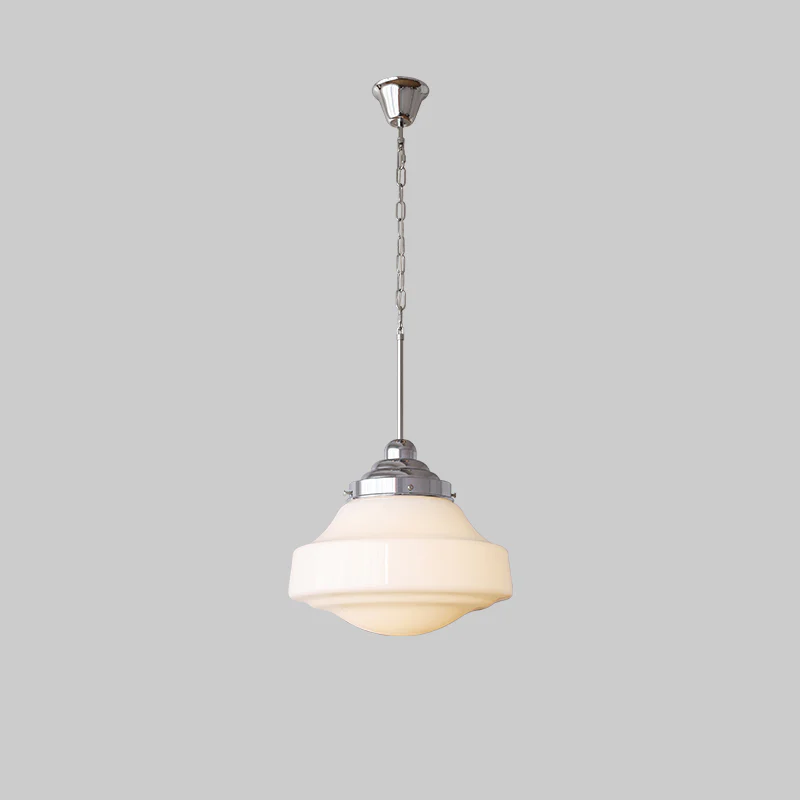 WOMO Milk Glass Pendant Light-WM2900 - Image 10