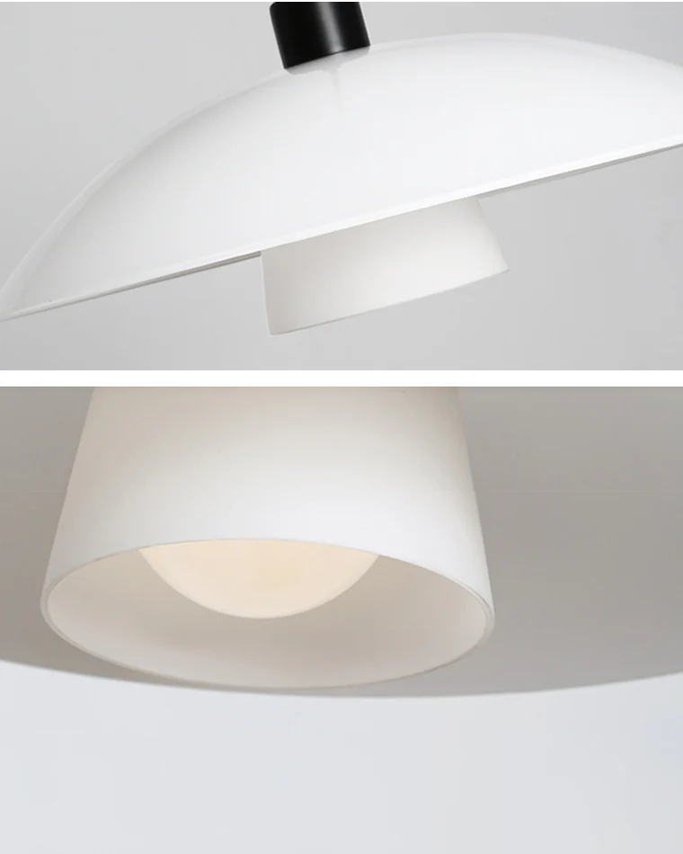 WOMO Milk Glass Shaded Pendant Light-WM2678 - Image 23