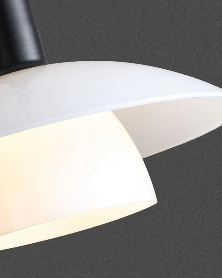WOMO Milk Glass Shaded Pendant Light-WM2678 - Image 25