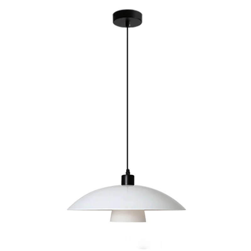 WOMO Milk Glass Shaded Pendant Light-WM2678 - Image 28