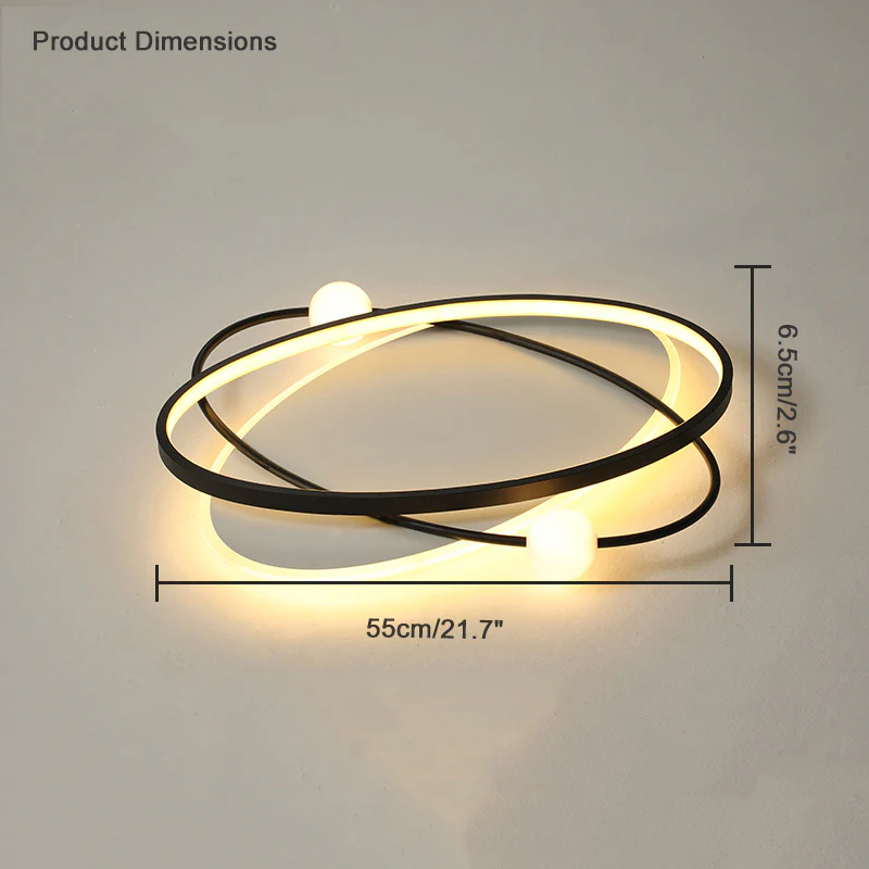 WOMO Oval Ceiling Light-WM1051 - Image 16