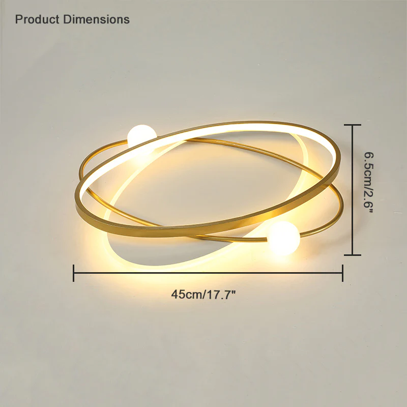 WOMO Oval Ceiling Light-WM1051 - Image 18