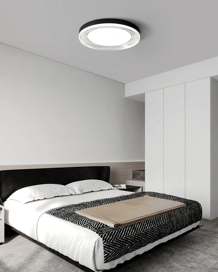 WOMO Minimalist Round Flat Ceiling Light-WM1223 - Image 6