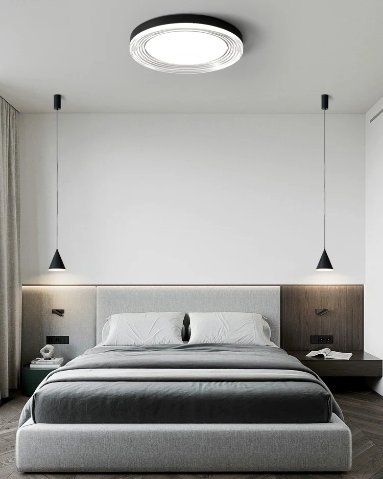 WOMO Minimalist Round Flat Ceiling Light-WM1223 - Image 7