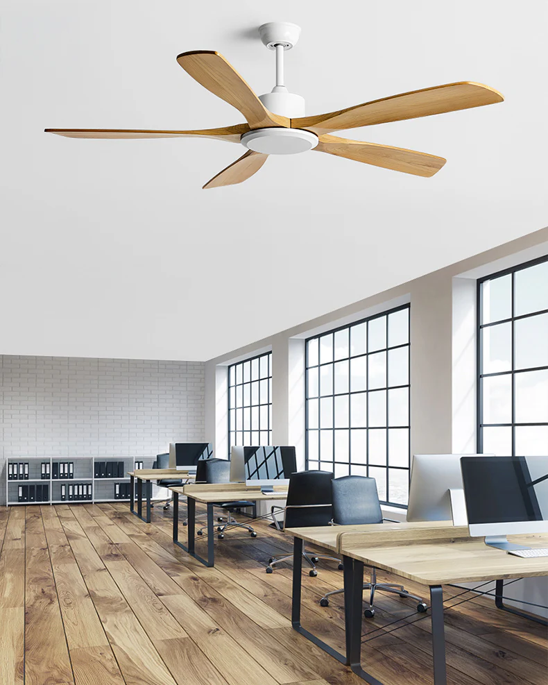 WOMO Modern 5 Wood Blade Ceiling Fan - WM5244 - Image 10