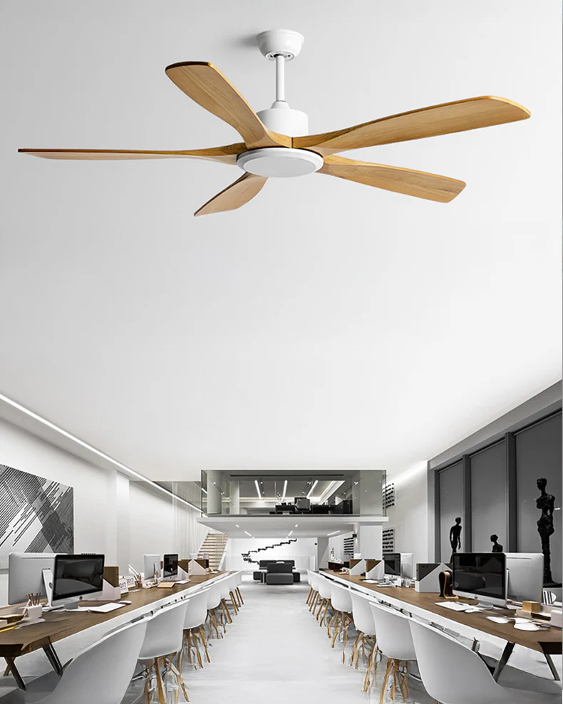 WOMO Modern 5 Wood Blade Ceiling Fan - WM5244 - Image 12