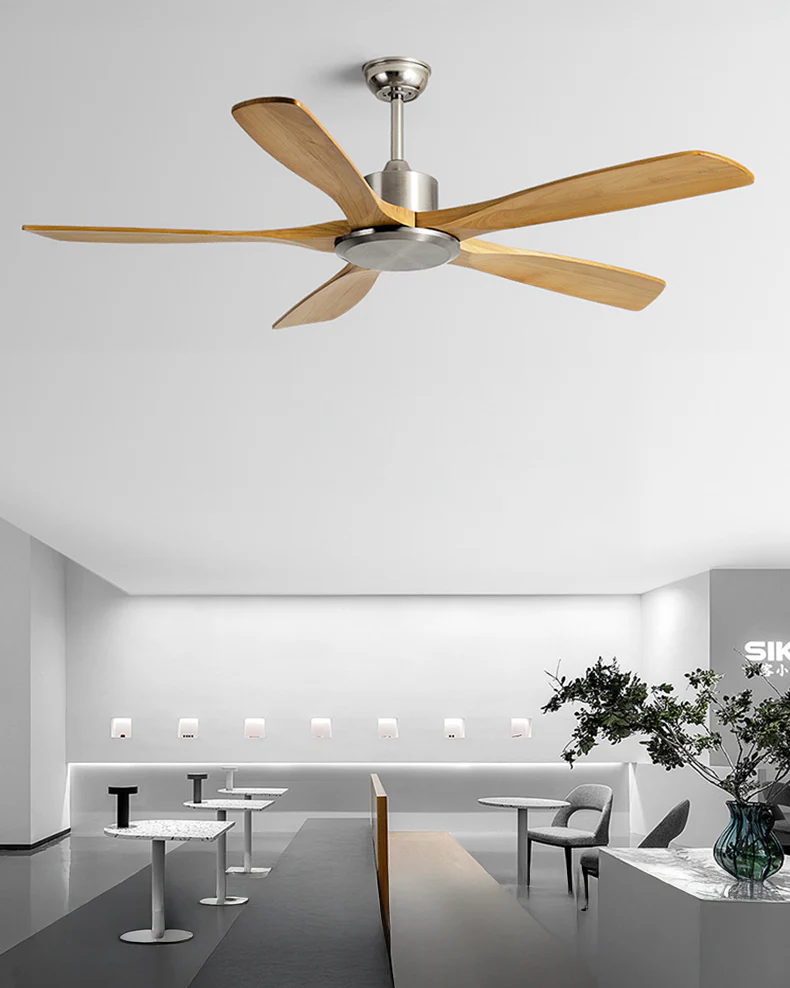 WOMO Modern 5 Wood Blade Ceiling Fan - WM5244 - Image 15