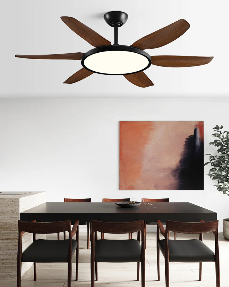 WOMO Modern 6 Blade Ceiling Fan Lamp - WM5238 - Image 11