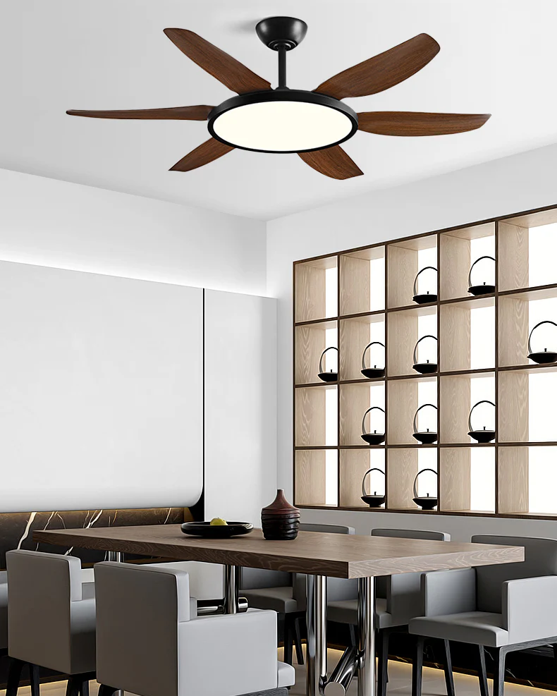 WOMO Modern 6 Blade Ceiling Fan Lamp - WM5238 - Image 7