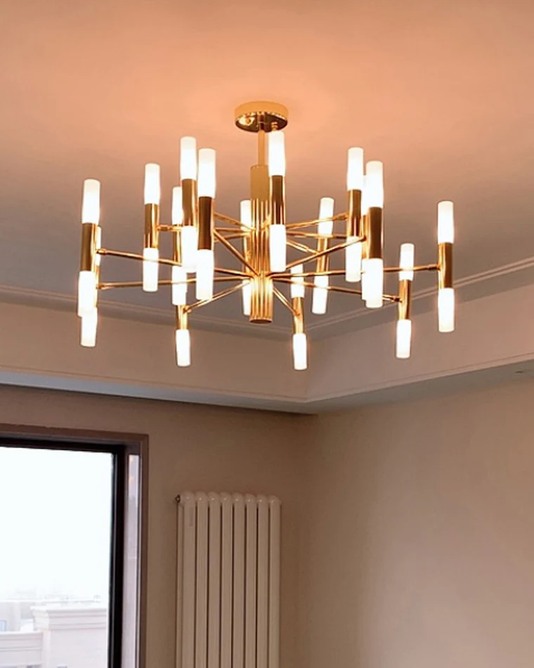 WOMO Modern Candle Chandelier-WM2447 - Image 8
