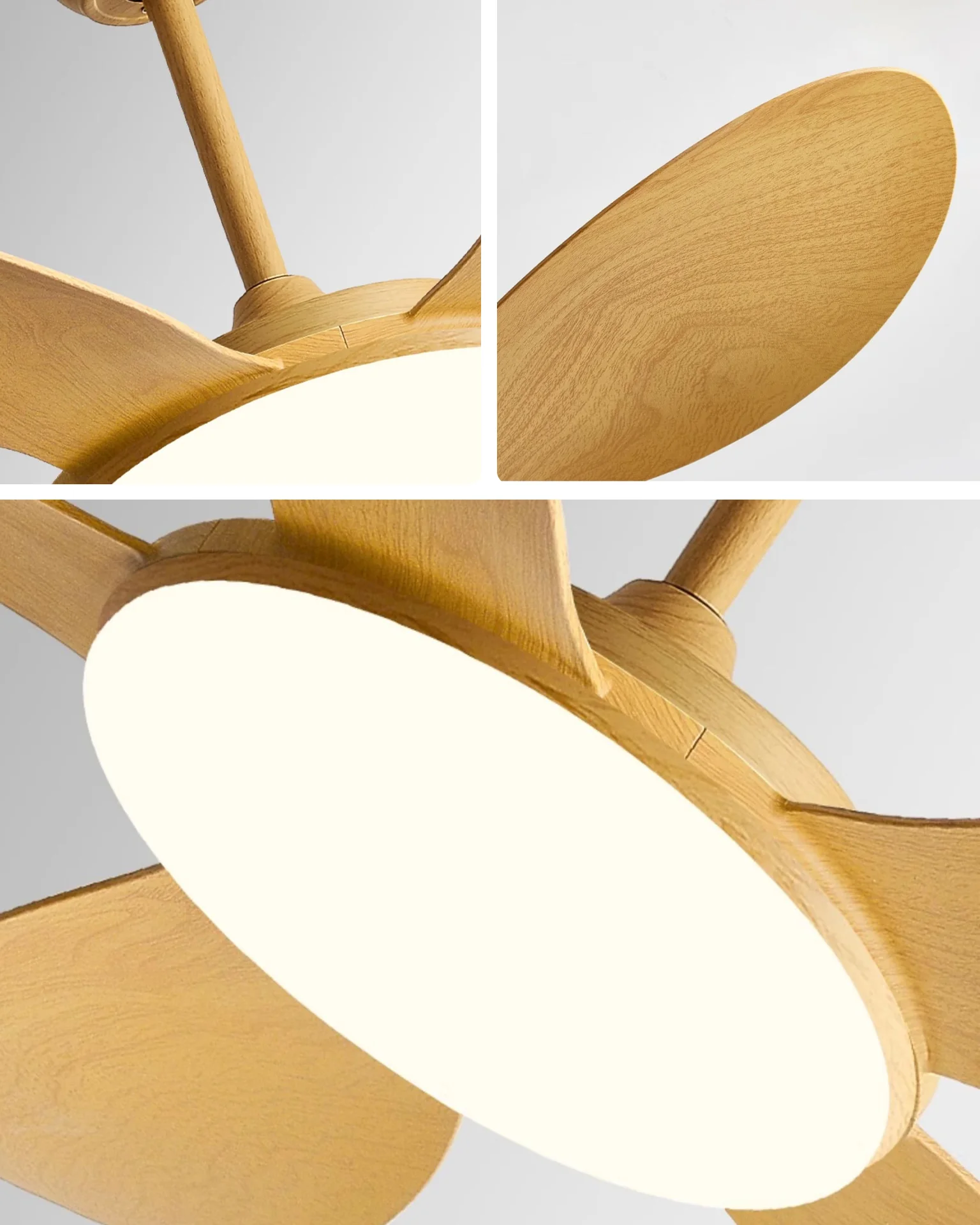 WOMO Modern Ceiling Fan Lamp - WM5192 - Image 8