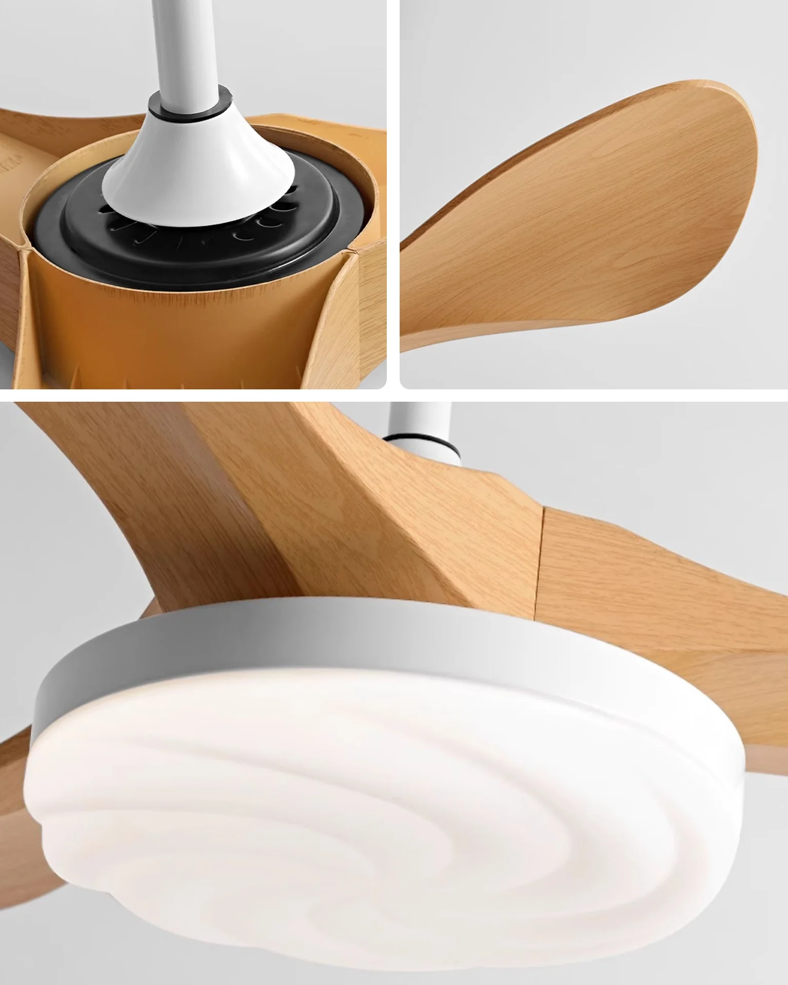 WOMO Modern Ceiling Fan Lamp-WM5222 - Image 11