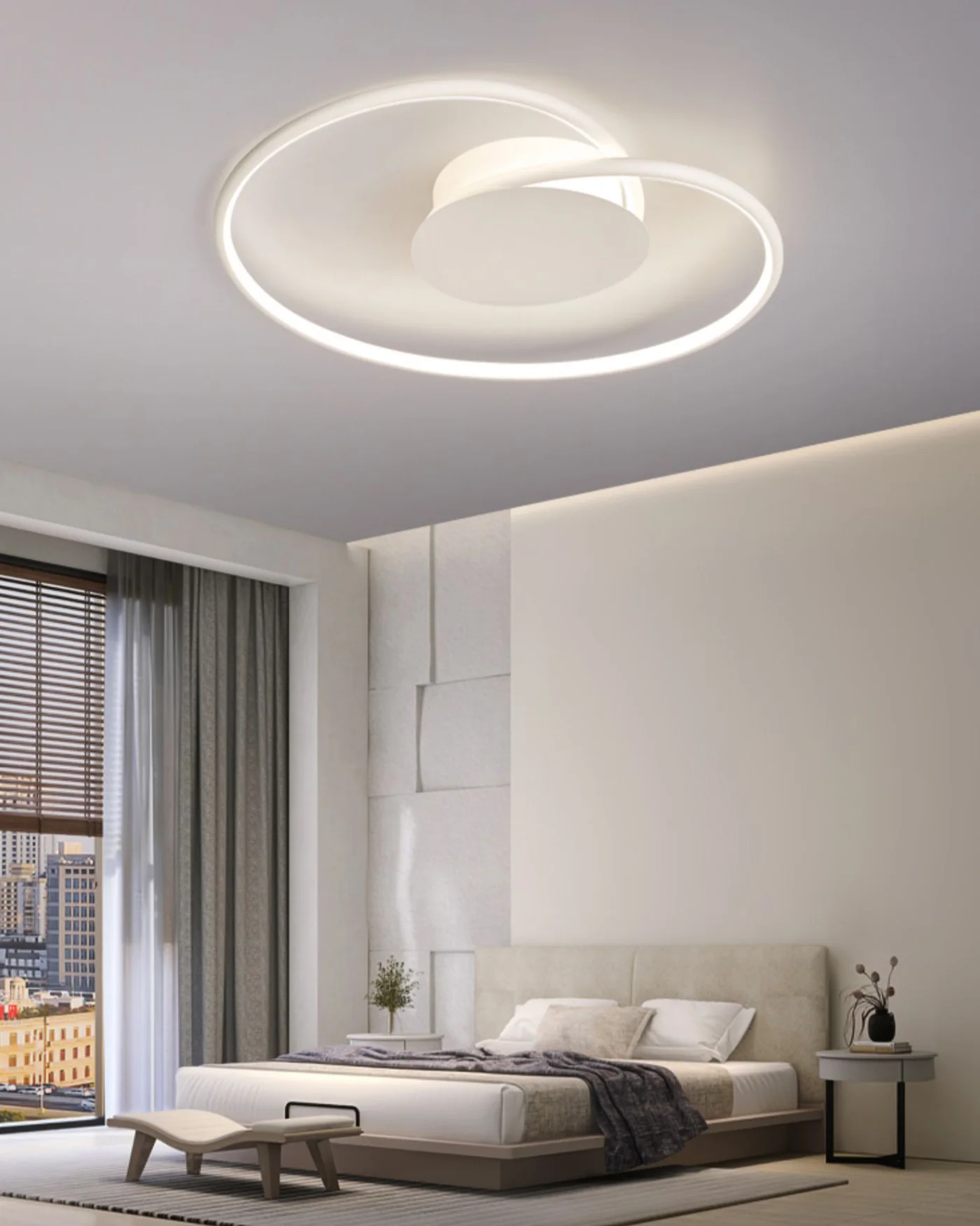 WOMO Heart LED Flush Mount Ceiling Light-WM1129 - Image 4