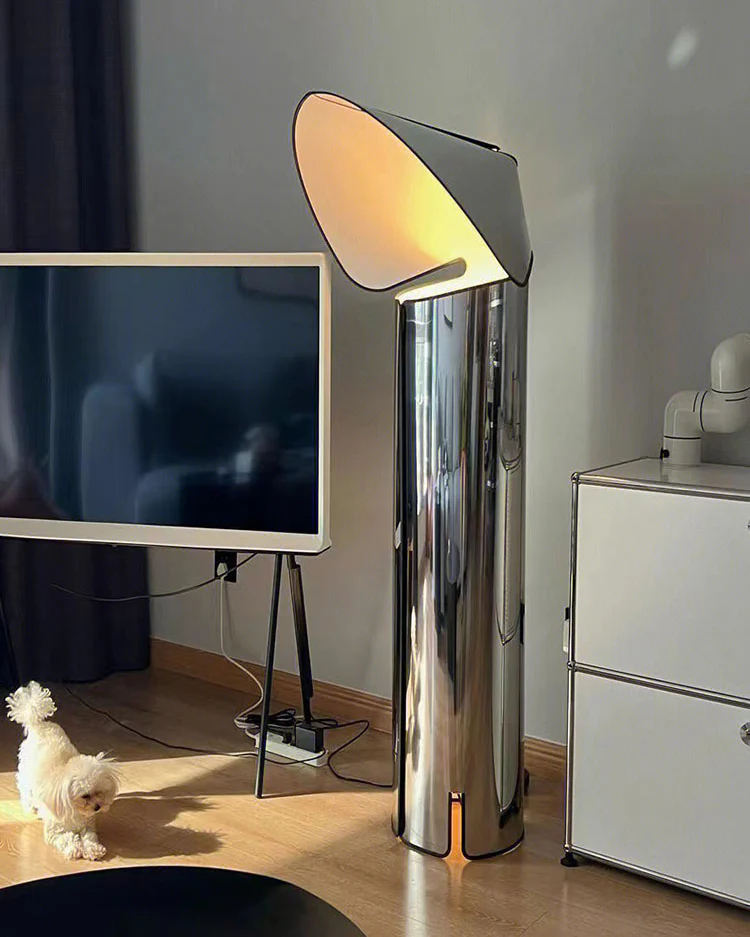 WOMO Modern Cylinder Floor Lamp-WM7089 - Image 3