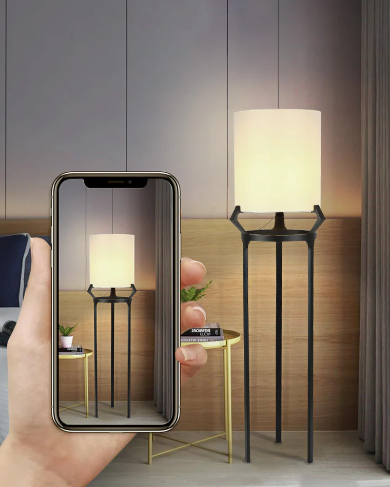 WOMO 3-Legged Lantern Floor Lamps-WM7041 - Image 28
