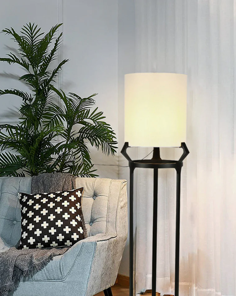 WOMO 3-Legged Lantern Floor Lamps-WM7041 - Image 3