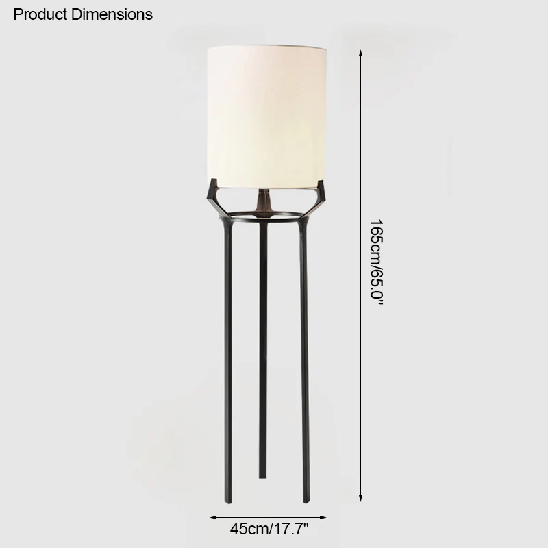 WOMO 3-Legged Lantern Floor Lamps-WM7041 - Image 35