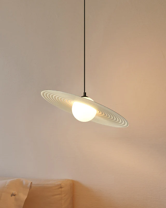 WOMO Globe Disc Pendant Light-WM2612 - Image 3