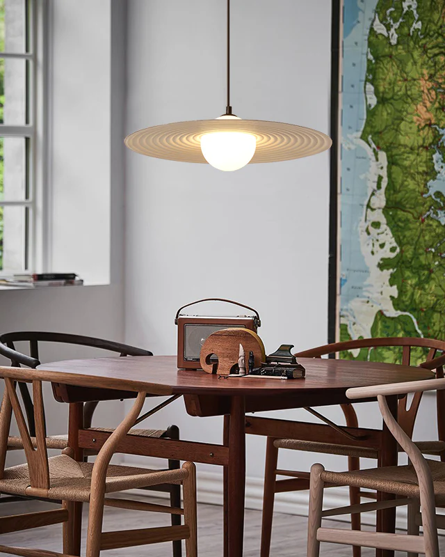 WOMO Globe Disc Pendant Light-WM2612 - Image 5