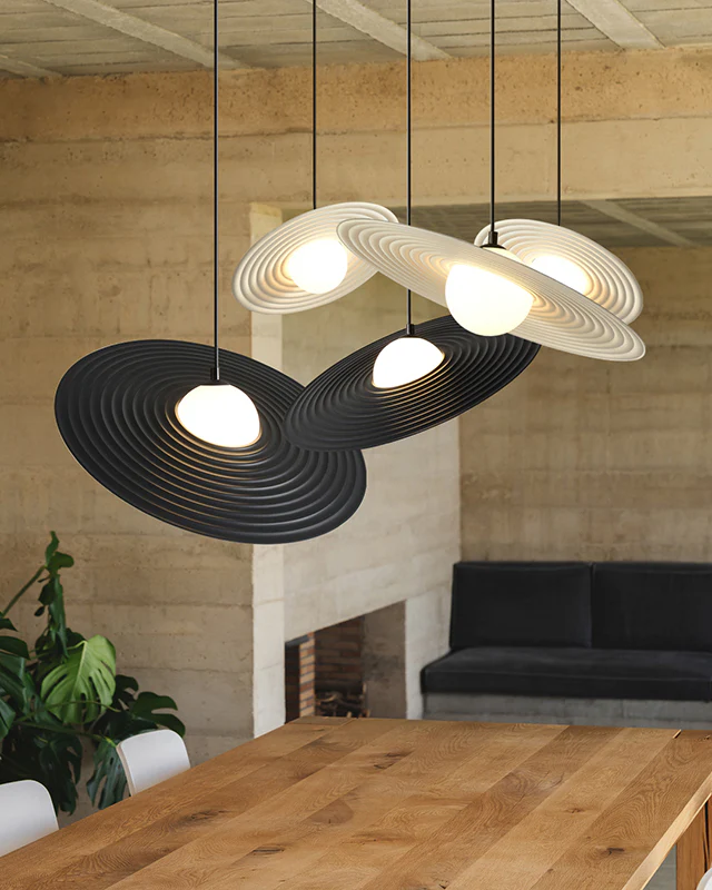 WOMO Globe Disc Pendant Light-WM2612 - Image 6
