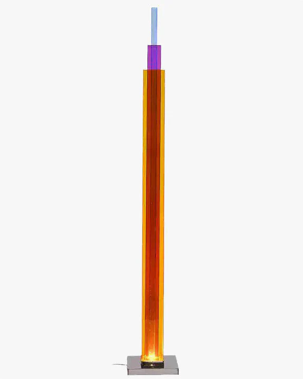 WOMO Red Column Floor Lamp-WM7138 - Image 11