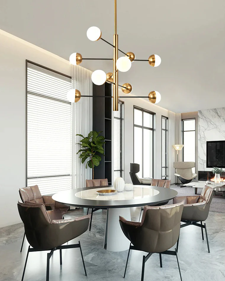 WOMO Molecular Glass Chandelier-WM2495 - Image 10