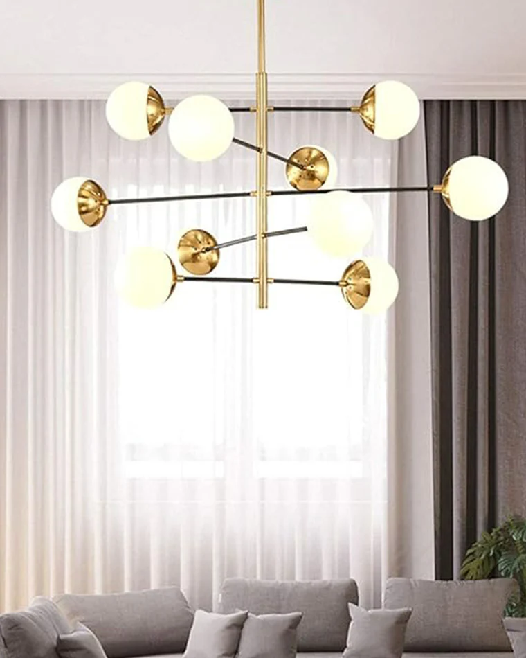 WOMO Molecular Glass Chandelier-WM2495 - Image 8