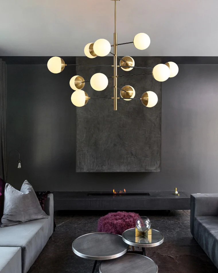 WOMO Molecular Glass Chandelier-WM2495 - Image 9