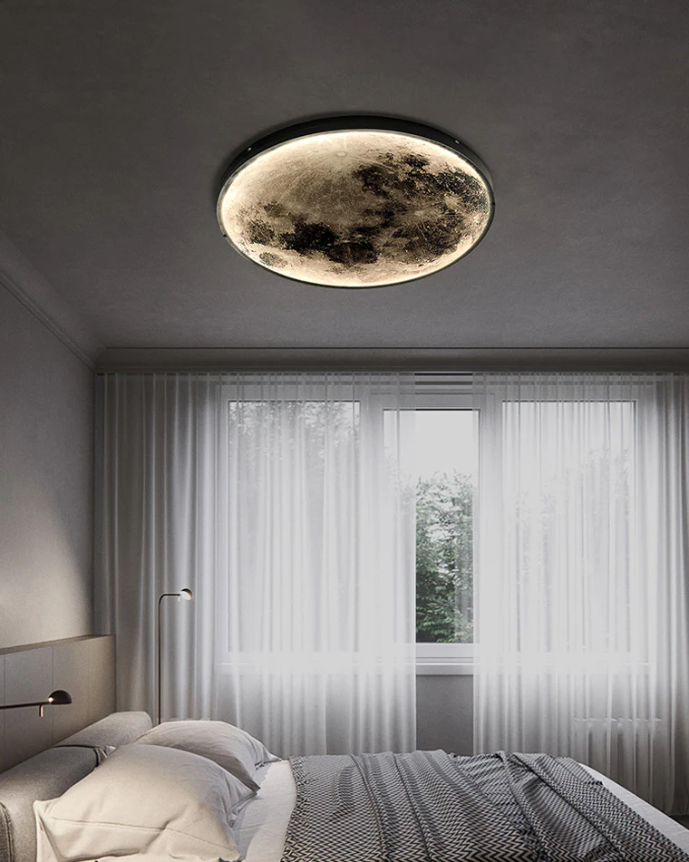 WOMO Moon/Earth Round Wall Sconce-WM6102 - Image 10