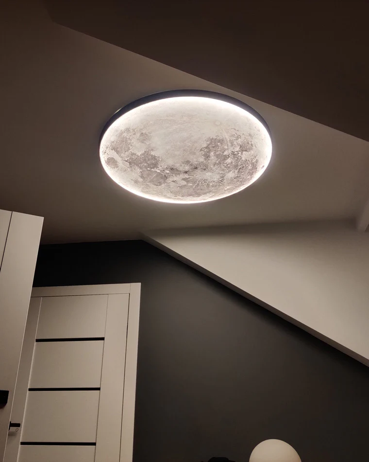 WOMO Moon/Earth Round Wall Sconce-WM6102 - Image 13