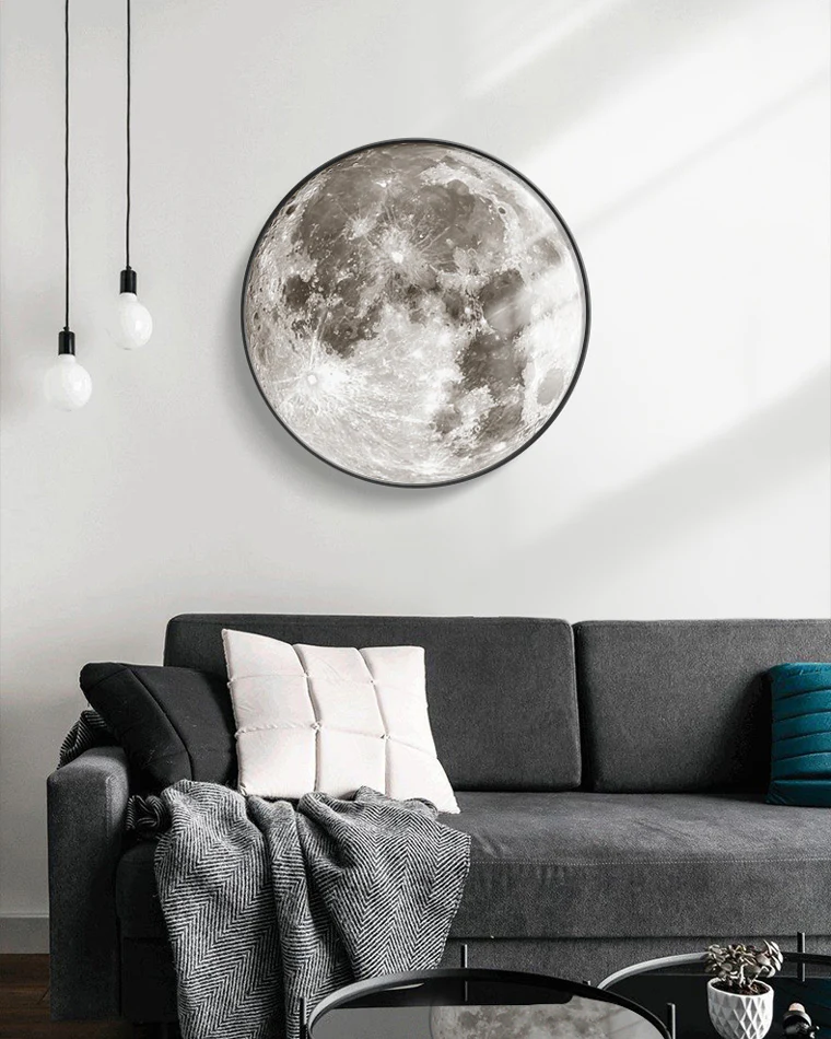 WOMO Moon/Earth Round Wall Sconce-WM6102 - Image 17